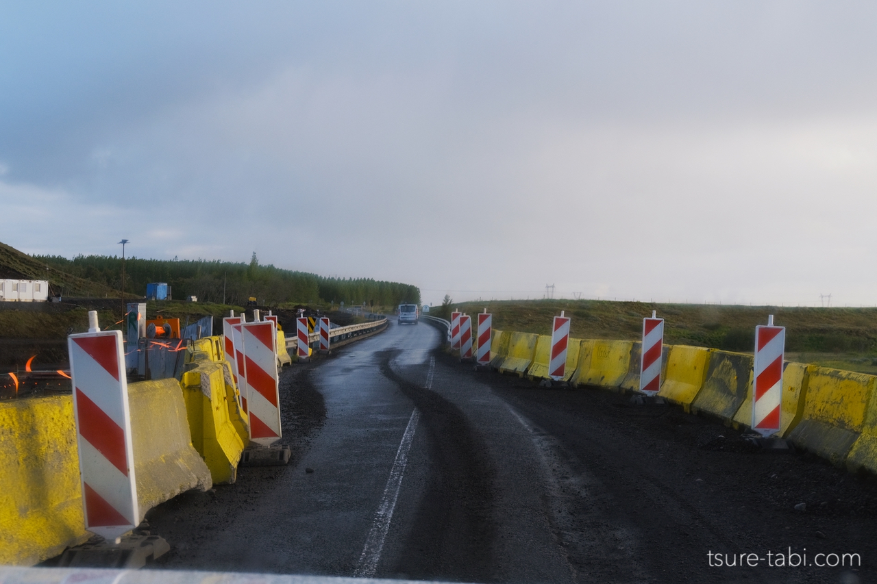 セールフォスへ向かう道路