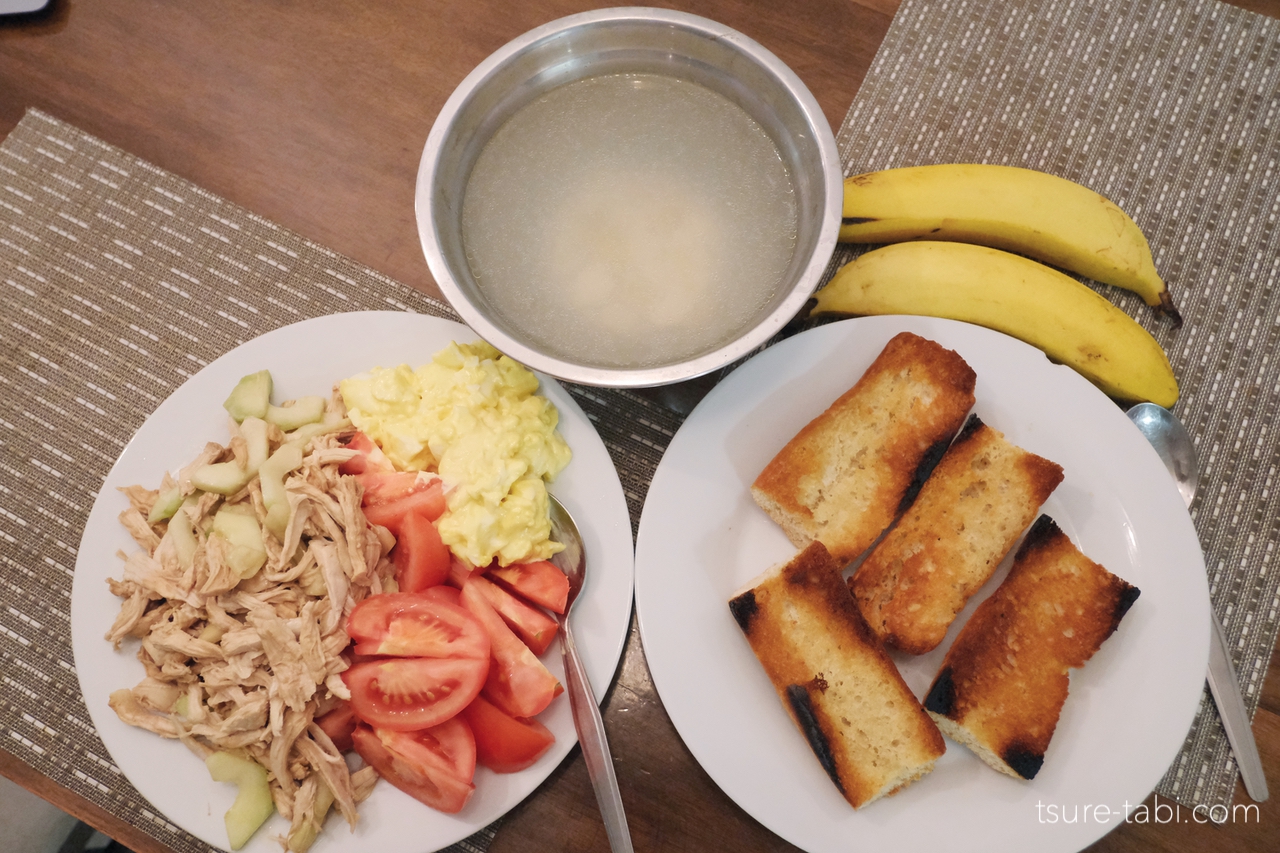 リマ　自炊　夕食