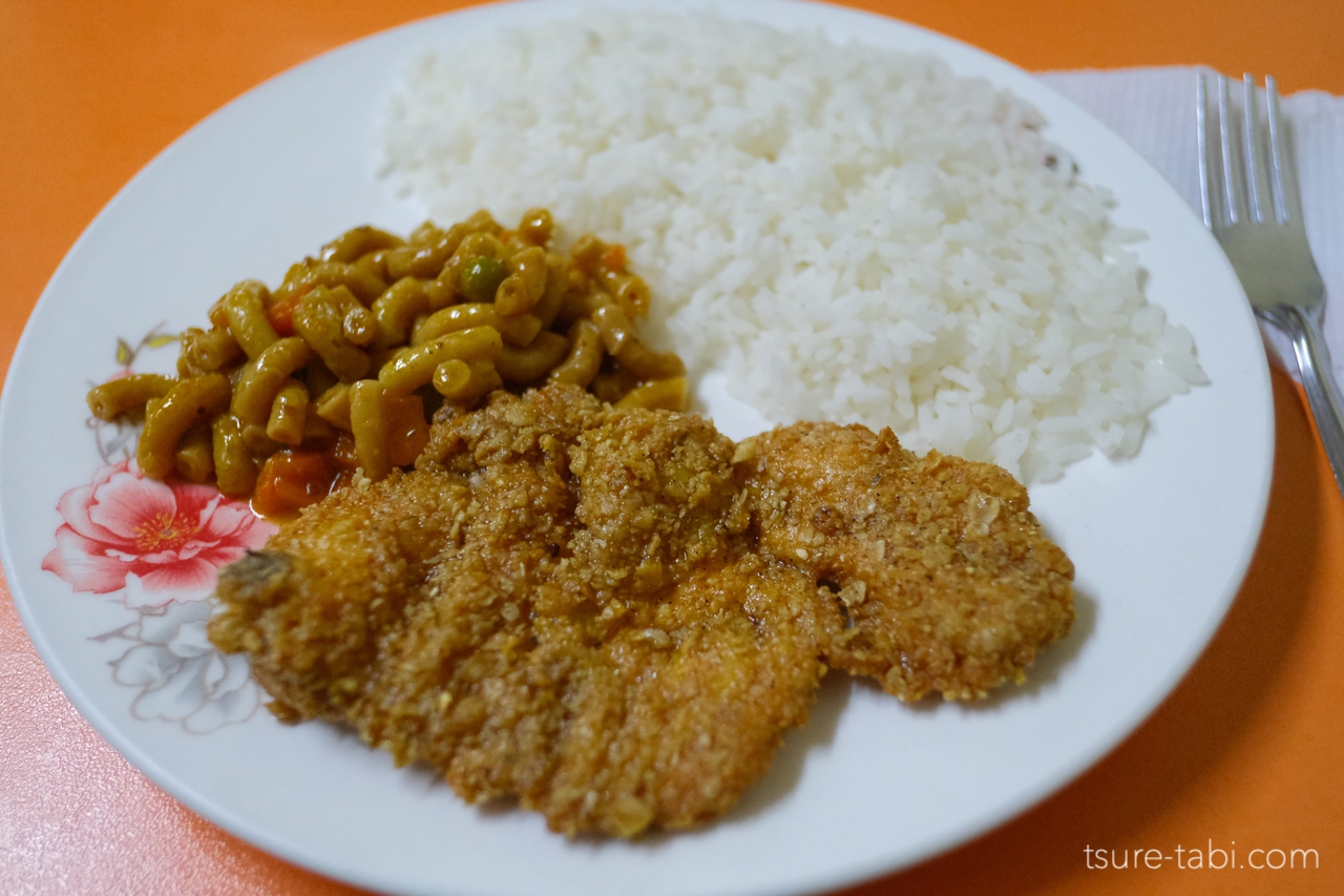 夕飯のチキン